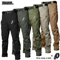 THORSOL Cycling Long Pants Men's Road Racing Mountain Bike Trousers Motocross Bicycle Bottoms Mtb Enduro Pant Pantalon Ciclismo