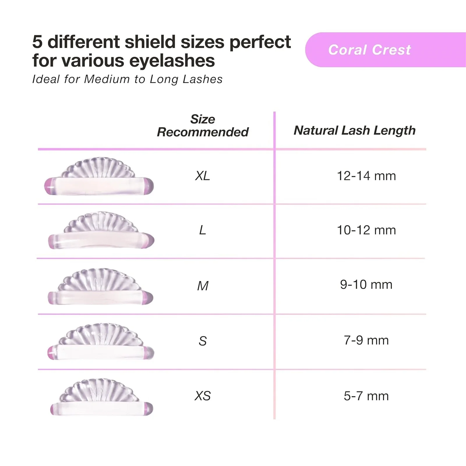 Libeauty New C Curl Silicone Eyelash Perm Rod Sticky Lash Lift Shield Eyelashe Curler Accessories Applicator Makeup Tool