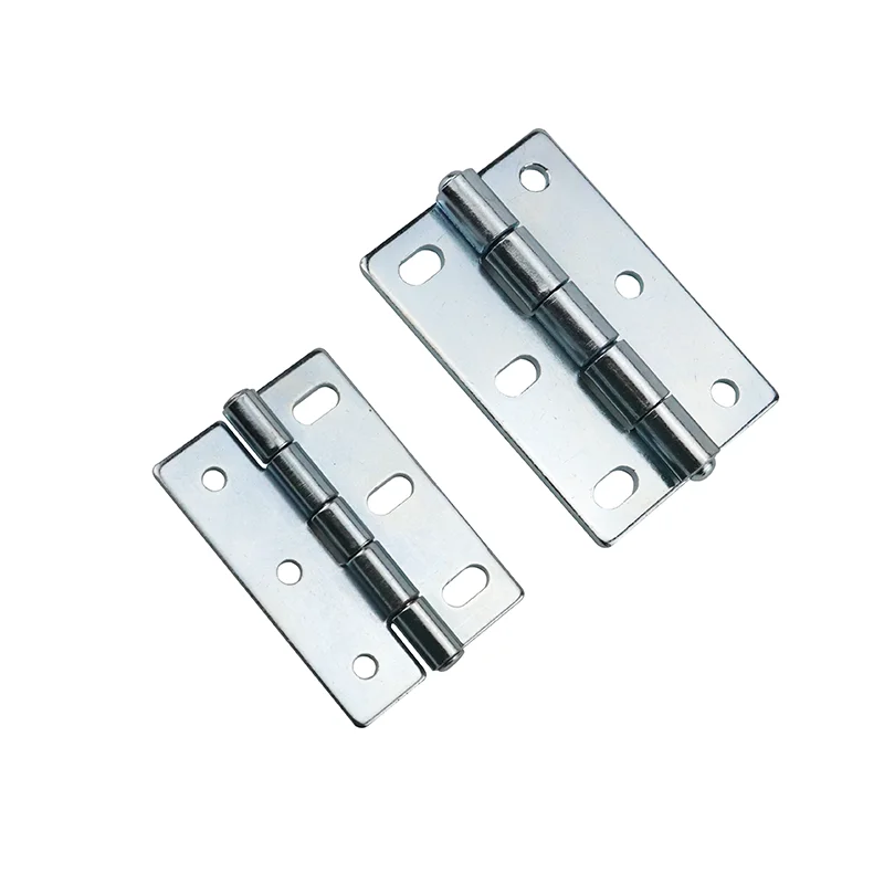 (12pcs) Asymmetric Waist Hole Butterfly Hinge  Iron Industrial Machinery Equipment Mobile Cabinet Hinge