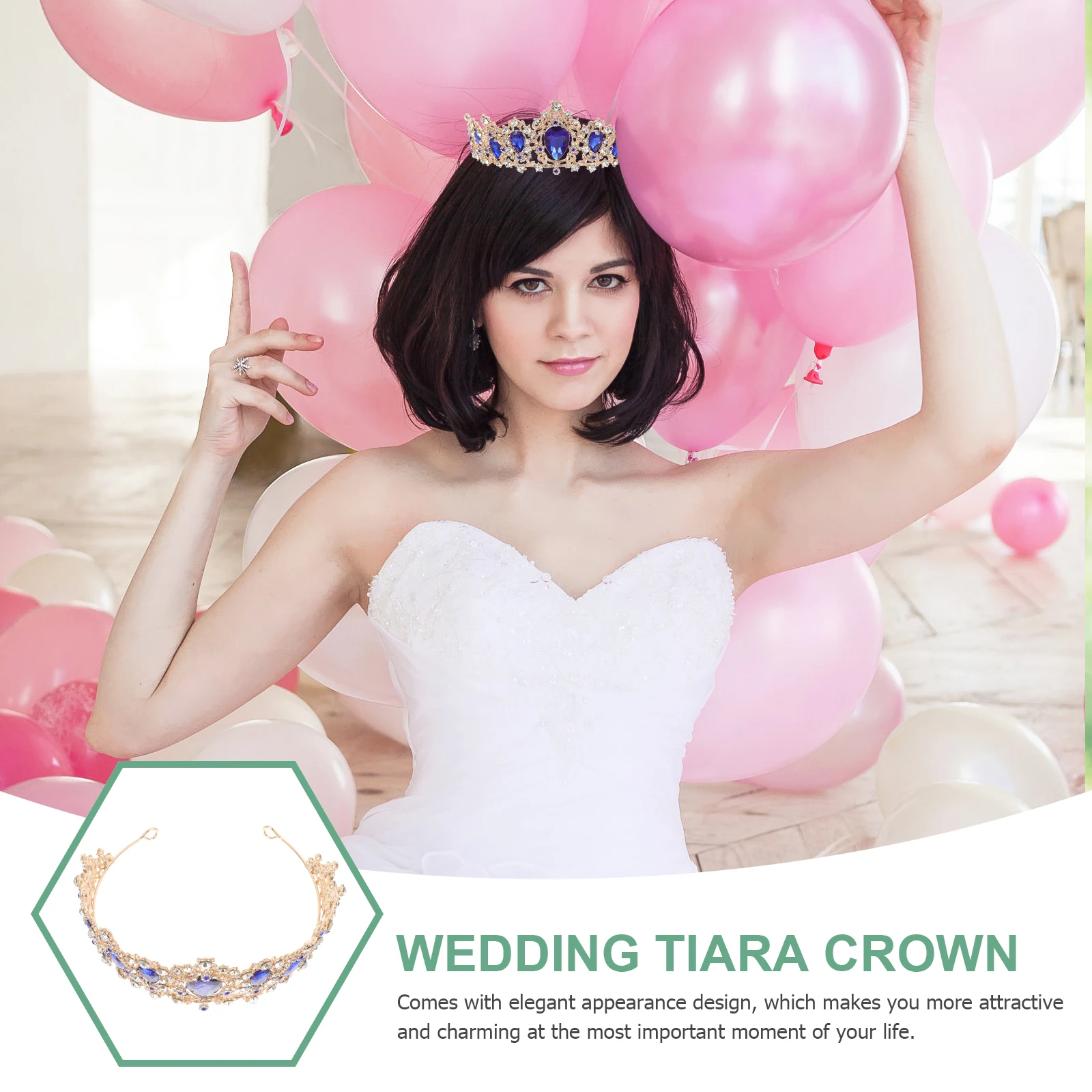 Stylish Bride Necklace Earring Set Wedding Jewelry Elegant Accessories Party Costume Women Female Red