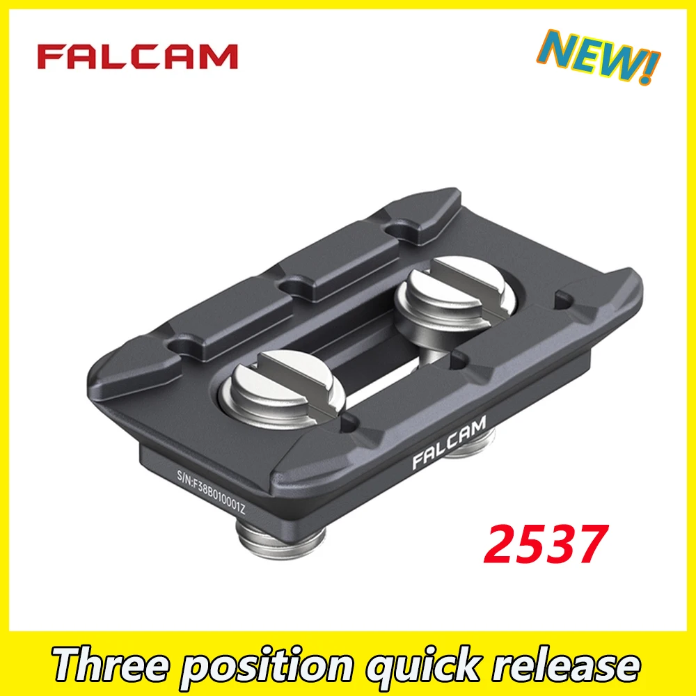 Falcam F22 2538 Five 2537 Three Position Quick Release Plate 1/4 Treaded Hole for Camera Cage Photography Accessories