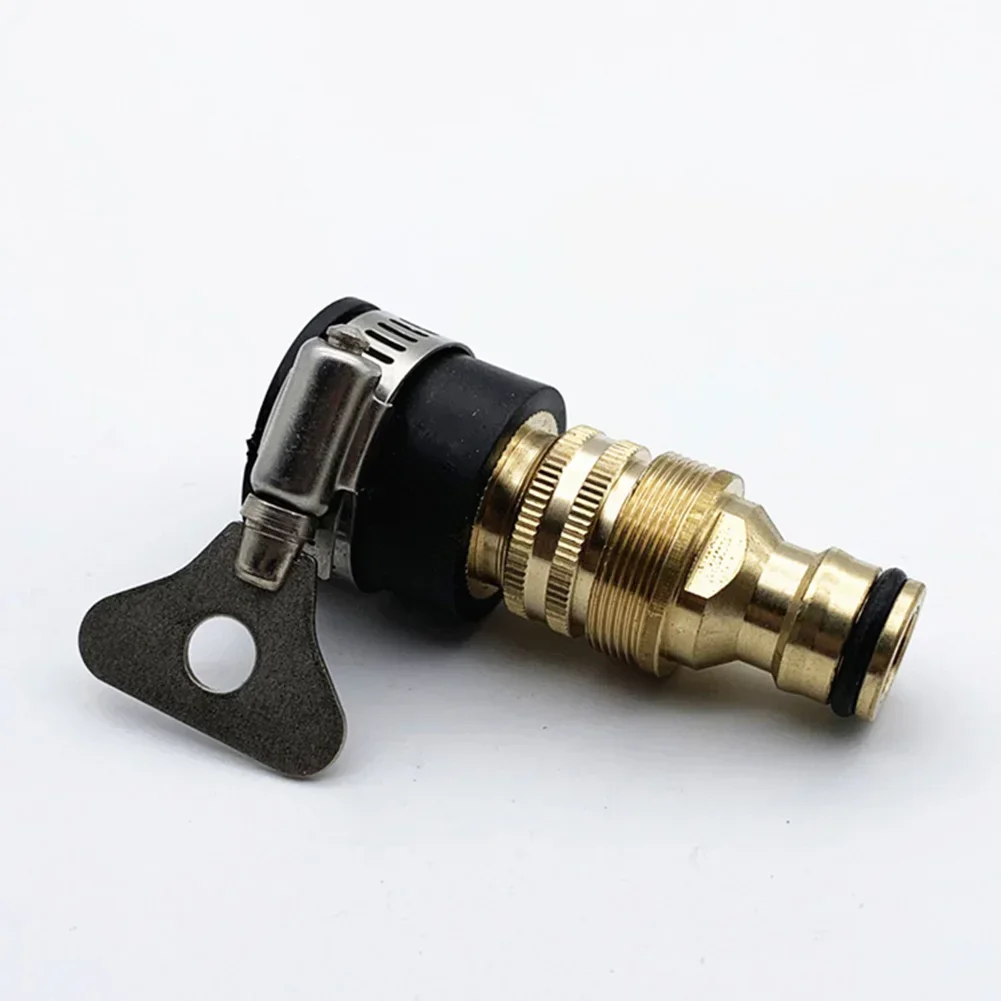 Universal Thread Connector Tap Connectors Faucet Adapter Hose Adapter Tube Joint Fitting Garden Watering Tool 1/2inch To 3/4inch