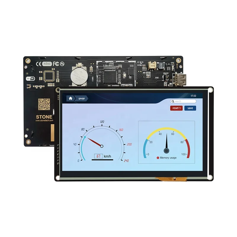 7 inch touch screen industrial control board electric bicycle panel