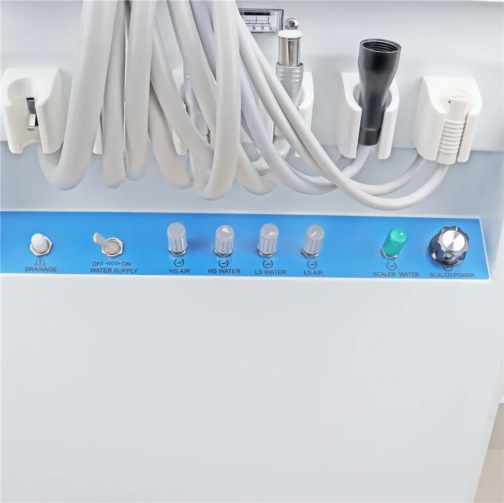 Den  tal  use Mobile Portable Mobile Den  tal Unit with Air Compressor