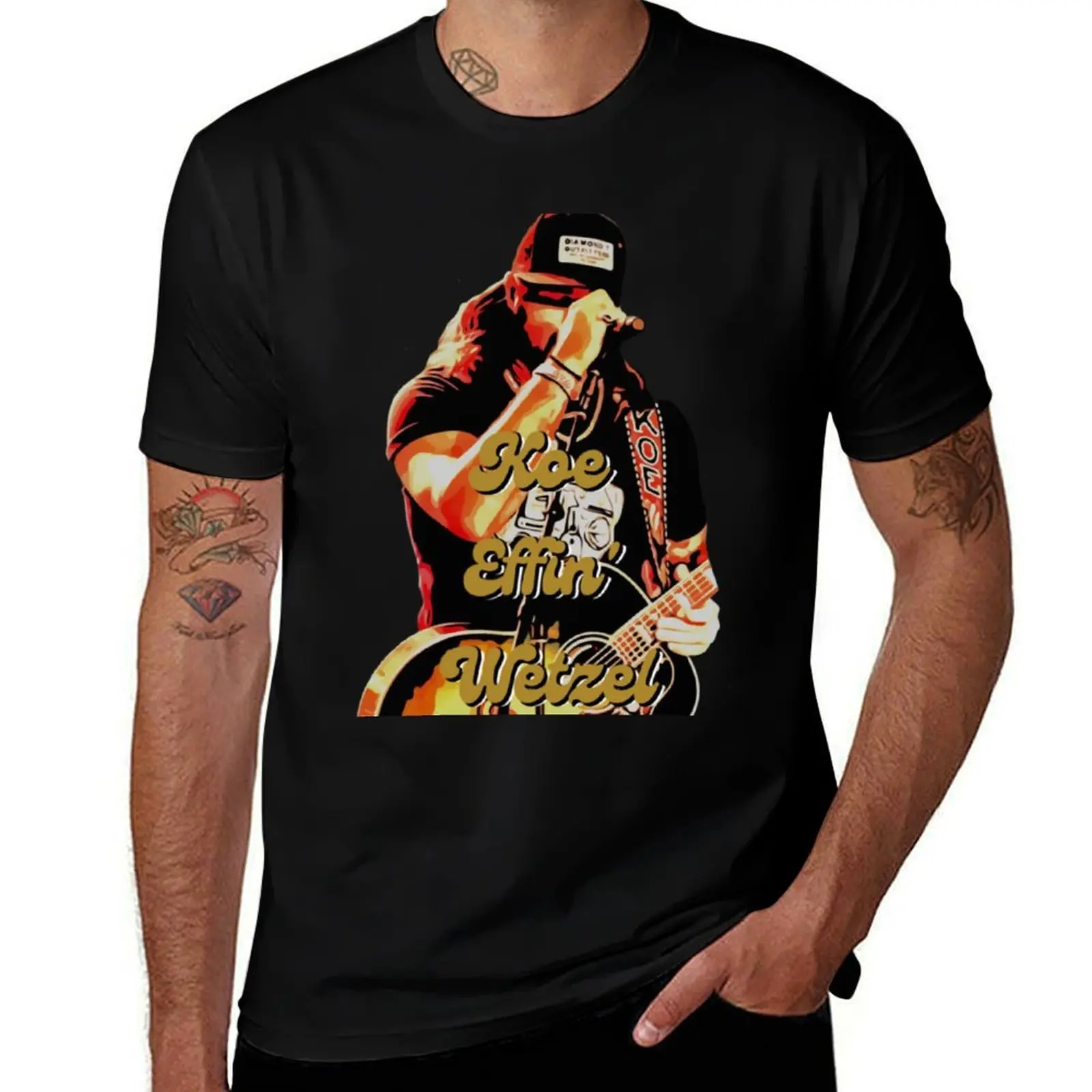Koe Effins Wetzel T-Shirt Urban Style Casual Short Sleeve Top T-Shirt