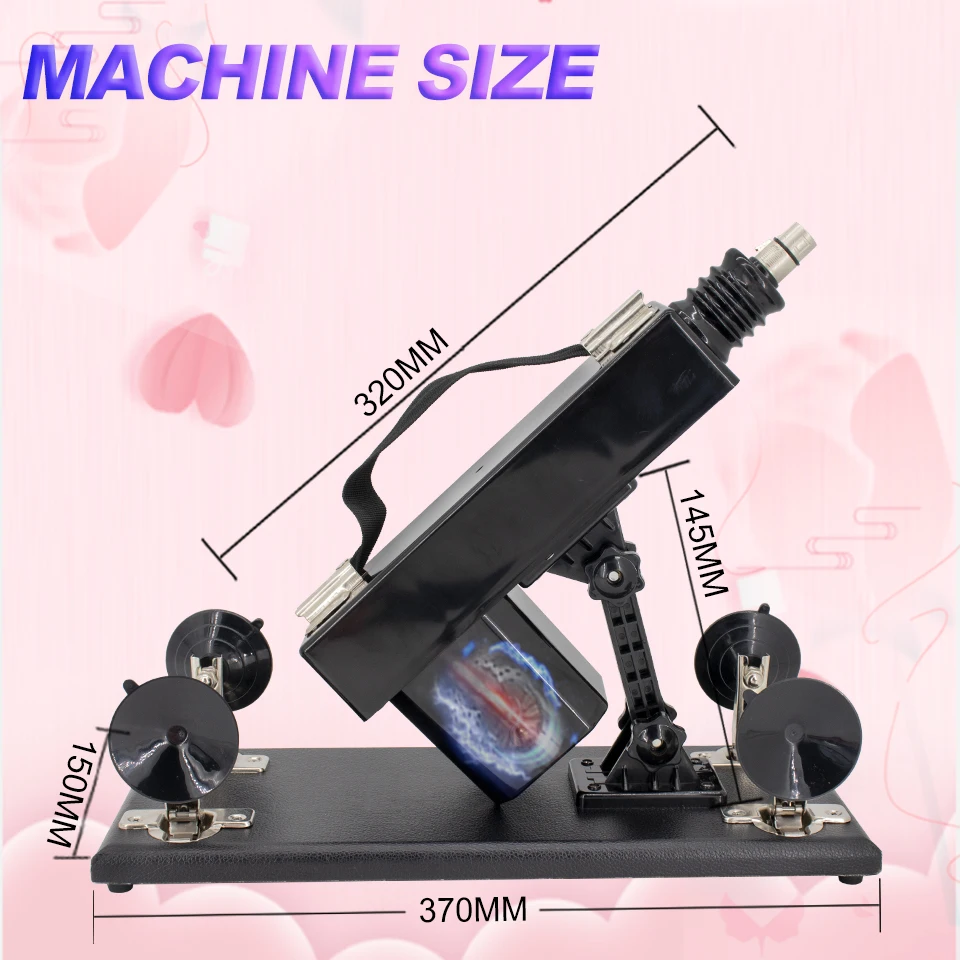 FREDORCH Automatic Masturbation Machine for Women 3XLR Powerful Sex Toy with Big Dildo Adult Pumping Gun for Sexual Pleasure - view 4