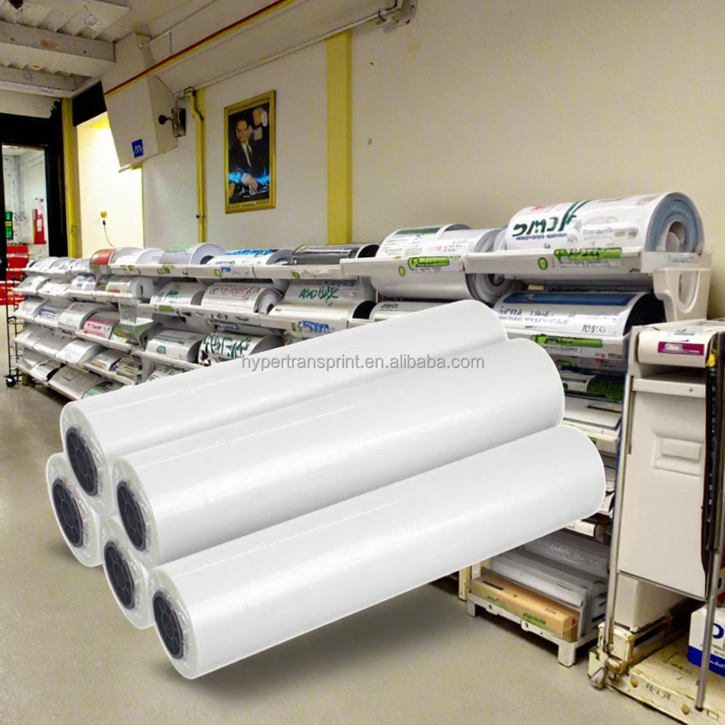 مصنع A3 تصميم Hypertransfer 60 سم ارتفاع درجة الحرارة قشر فوري مزدوج الجوانب المغلفة DTF فيلم ورق نقل قابل للغسل