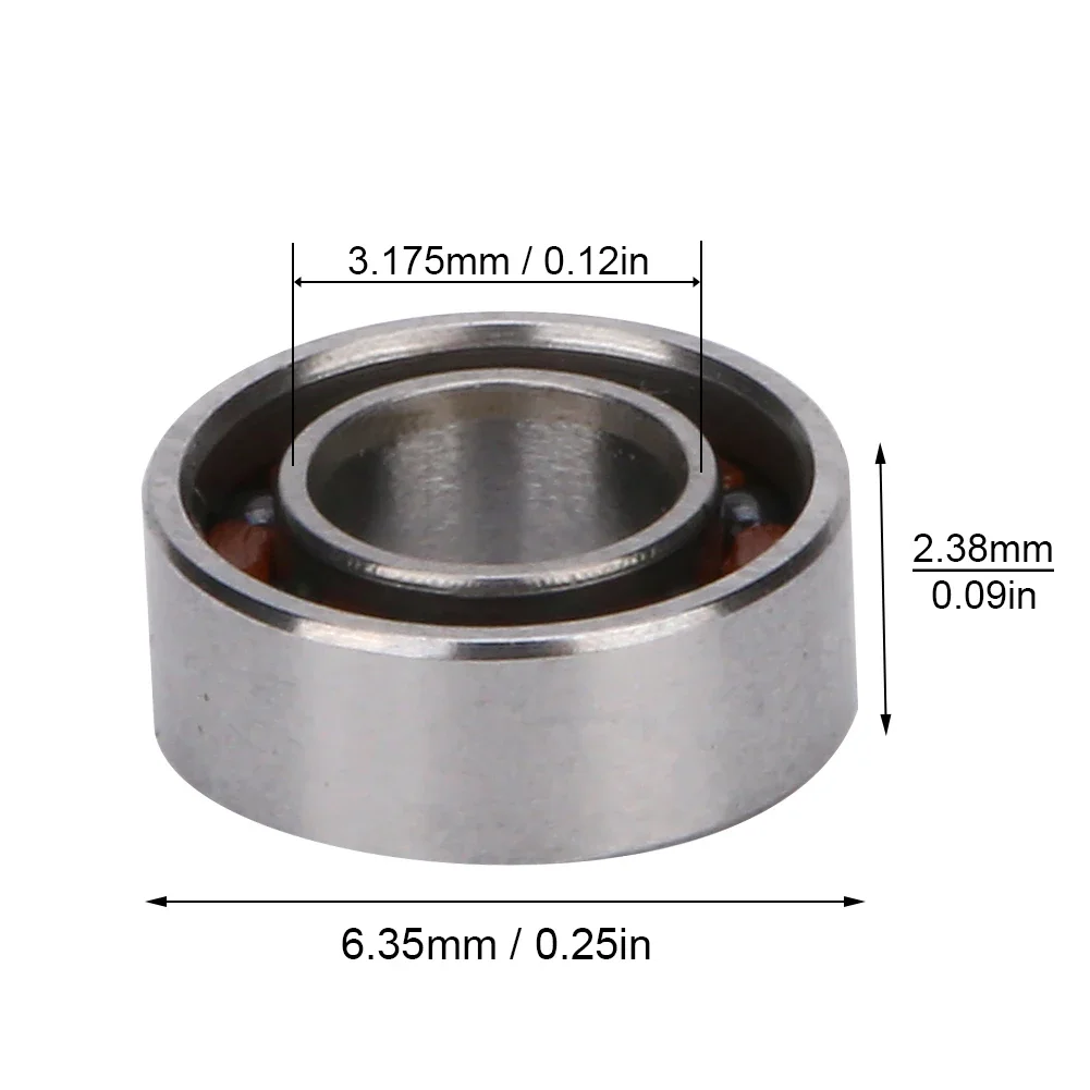 

5Pcs Dentistry Lab Bearing For NSK High Speed Dental Handpiece SR144 Air Turbine Steel Ceramic Ball Torque Motor Bearings 2.38mm