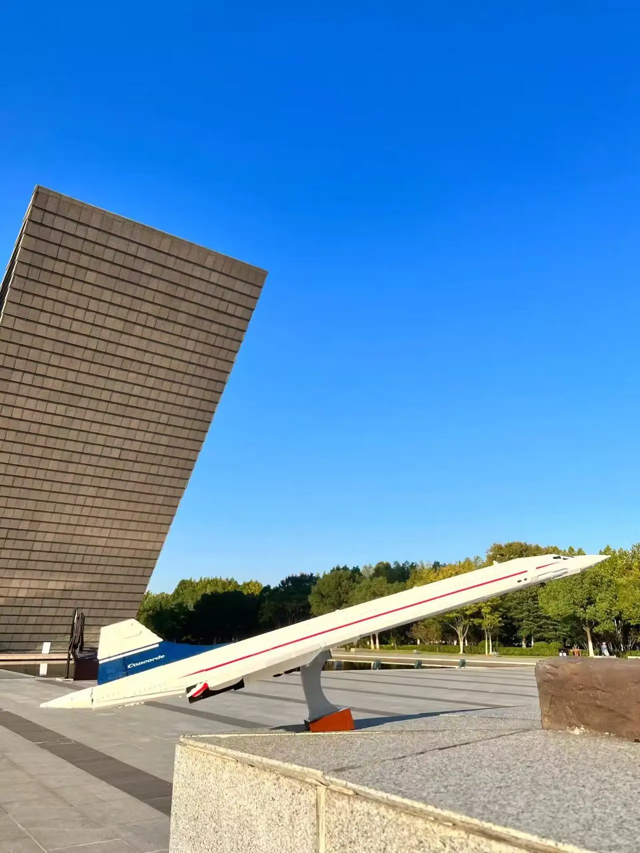 2083 elementy 10318 Konkord Airbus Klocki Techniczne Model Samolotu 105cm Zabawki Edukacyjne dla Dzieci Prezenty Świąteczne