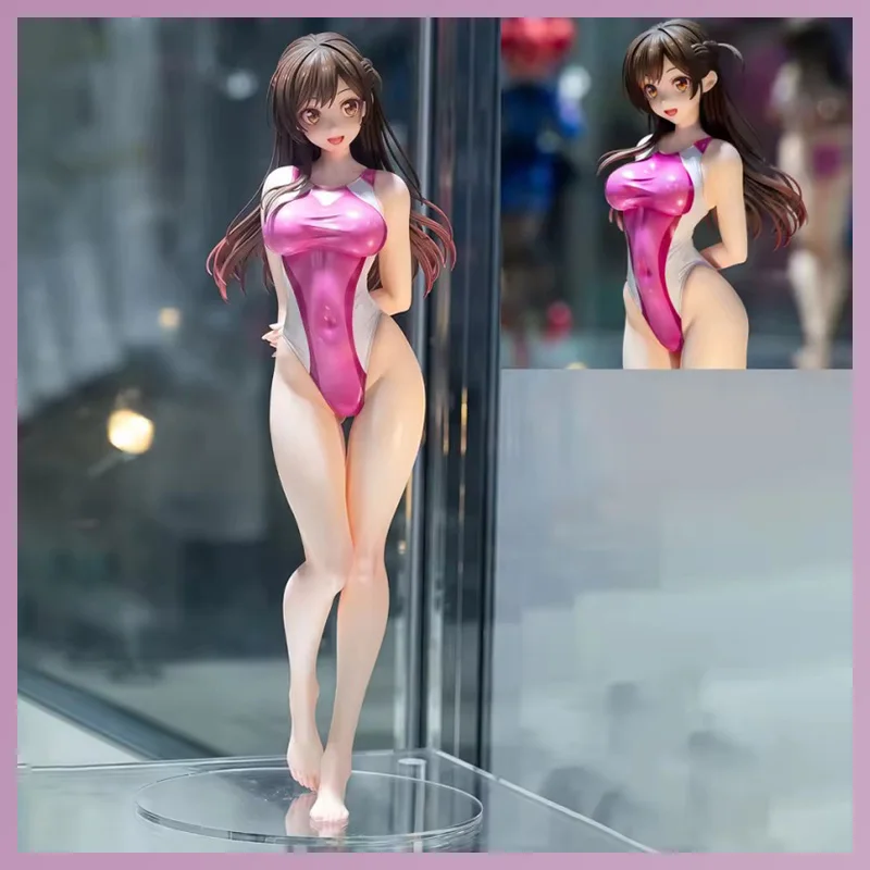 Kanojo Okarishimasu Mizuhara Chizuru Kyouei Mizugi Ver figura de niña de ac