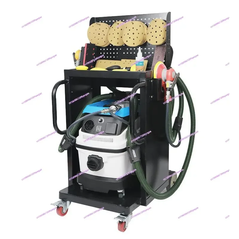 Pneumatic Polishing Machine, Car Dust-free Dry Grinding Machine, Putty Paint, Electric Atomic Ash Vacuum Painting