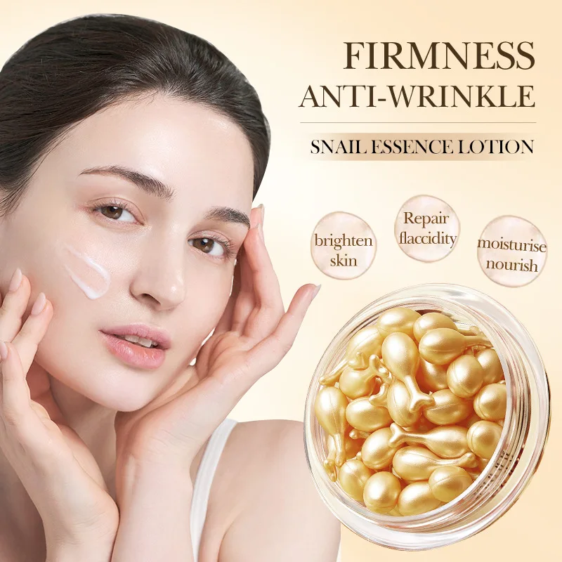30pcs Capsules Vitamin E Face Essence Morning & Night Whitening Shrink Pores Anti Wrinkle Aging Freckle Repair Skin Care Serum