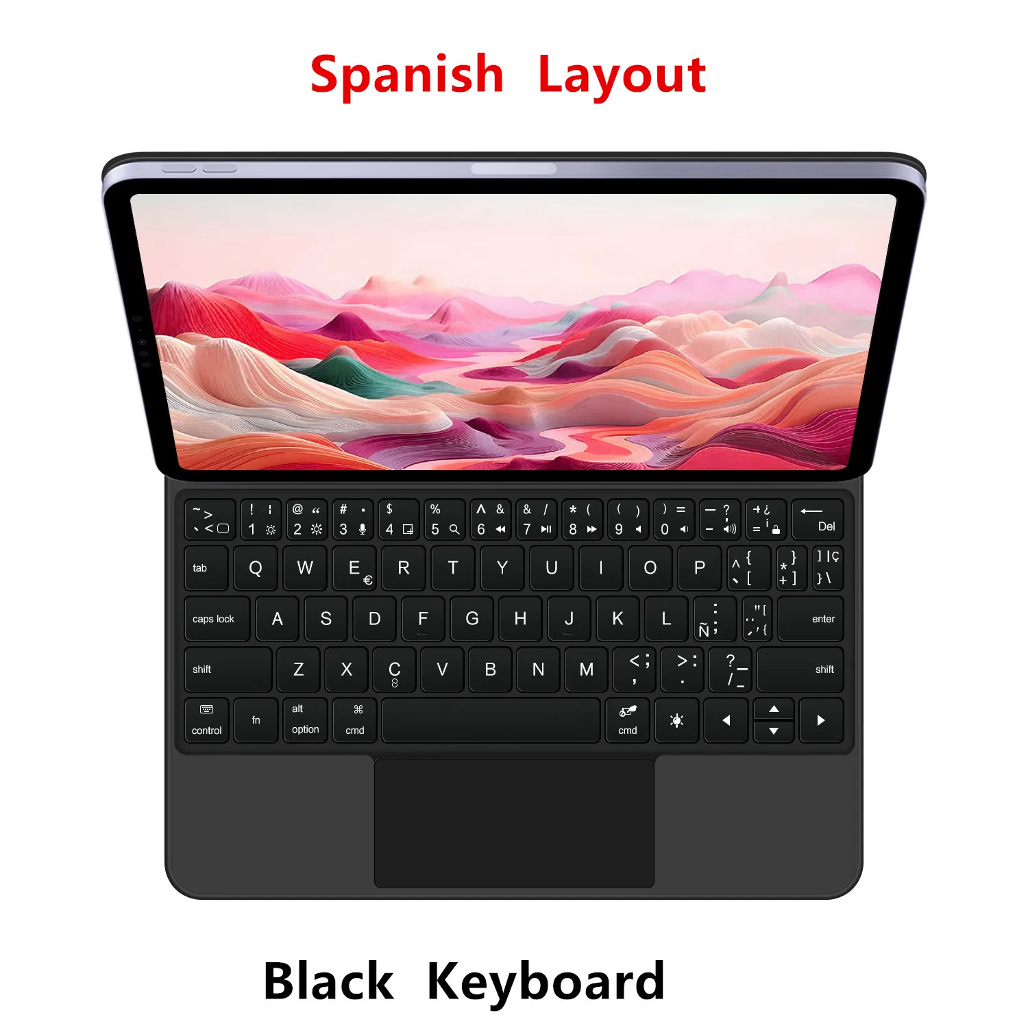 Magic Toetsenbord Folio Voor Xiaomi Pad 7 2024 Mi Pad 7 Pro 11.2 "Tablet Smart Case voor Xiaomi Pad 8 Spaans Duitse toetsenbord cover