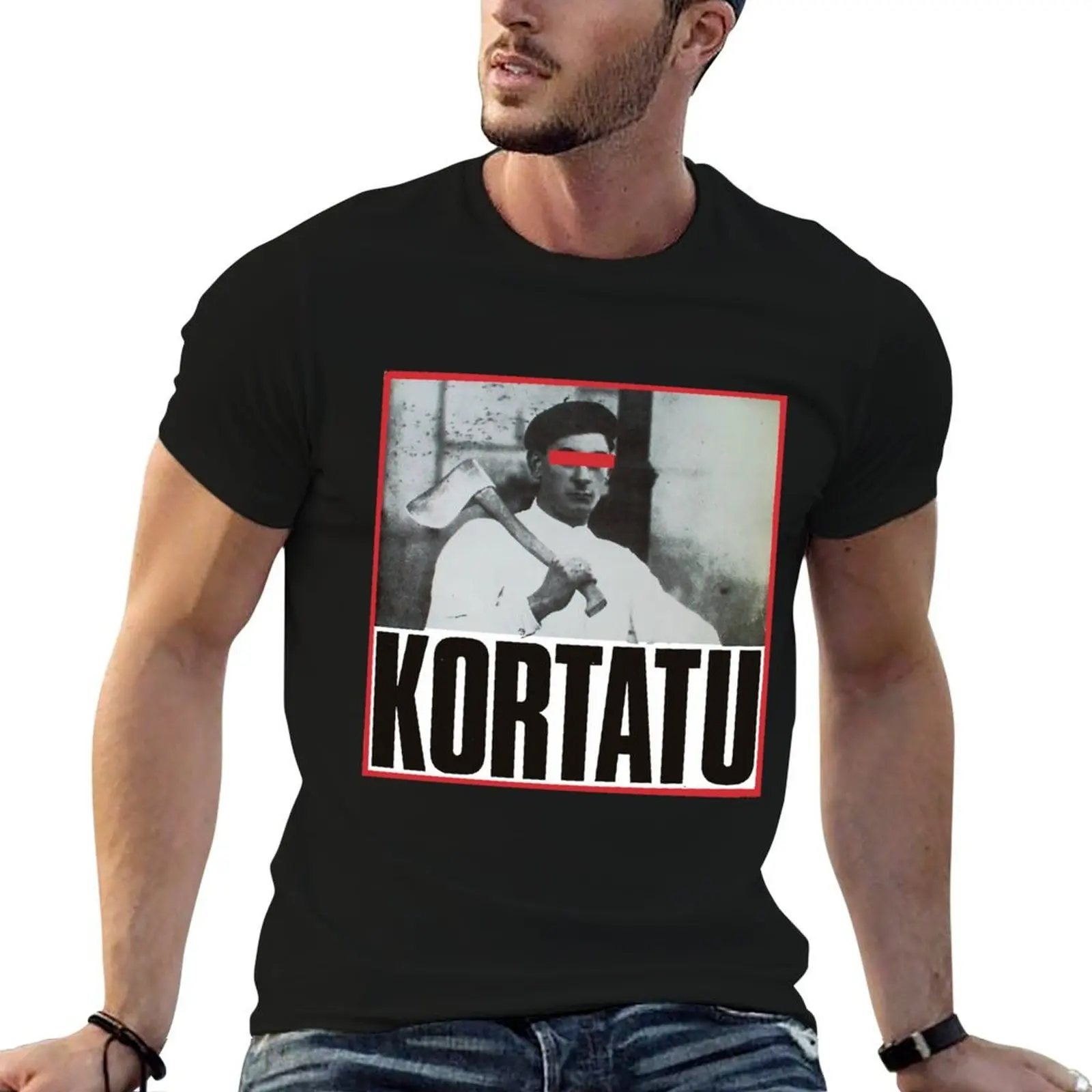 

Kortatu T-Shirt cotton t shirt man t shirts for man pack white T-Shirt