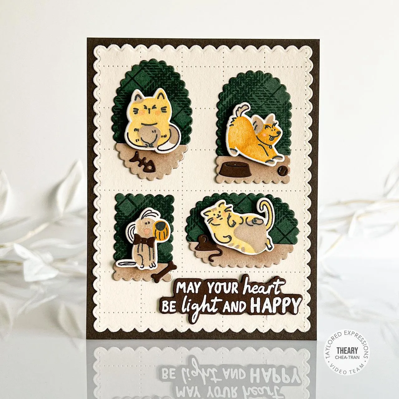 القطط والكلاب يموت المعادن قطع يموت Stamps الإستنسل مجموعة DIY بها بنفسك سجل القصاصات ورق الحرف بطاقة صنع ديكور النقش قوالب 2025 جديد