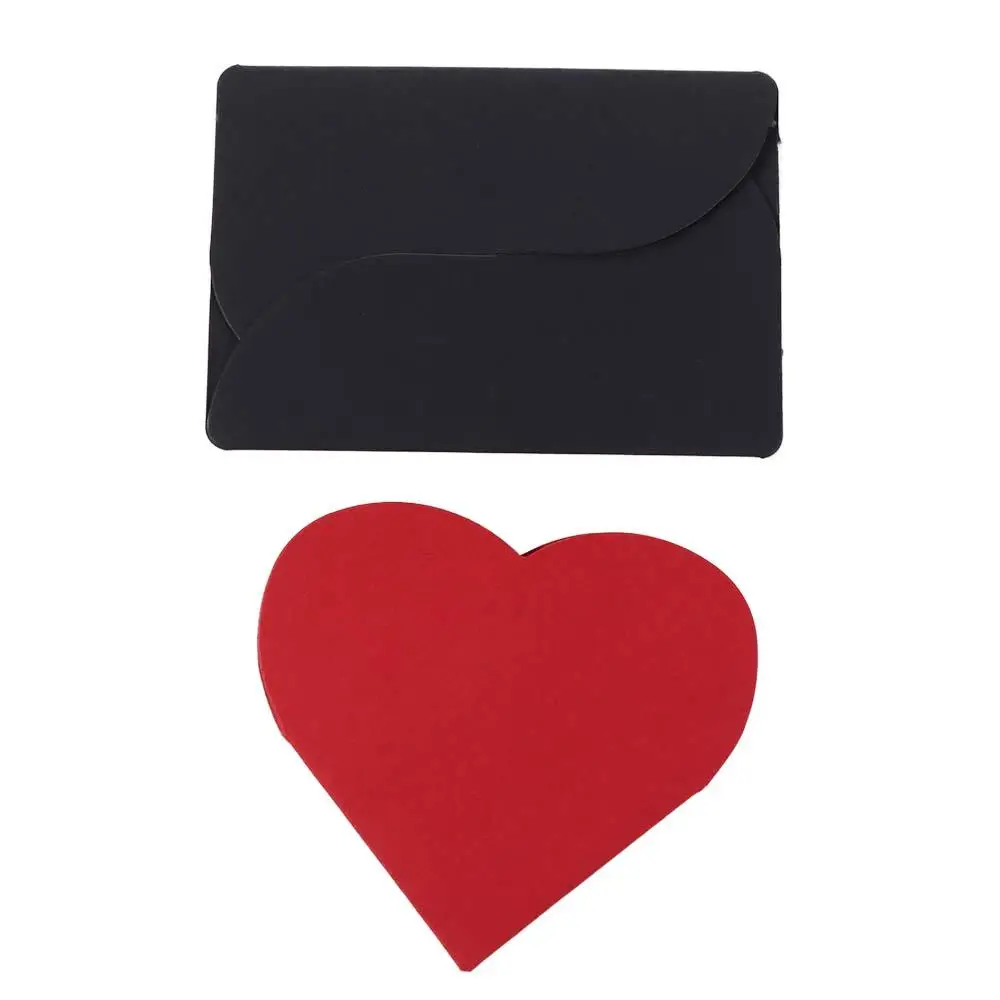 Scatola di carta per esplosione di cuore d'amore Scatola regalo per album fotografico pieghevole fatta a mano autoadesiva Memoria d'amore multistrato