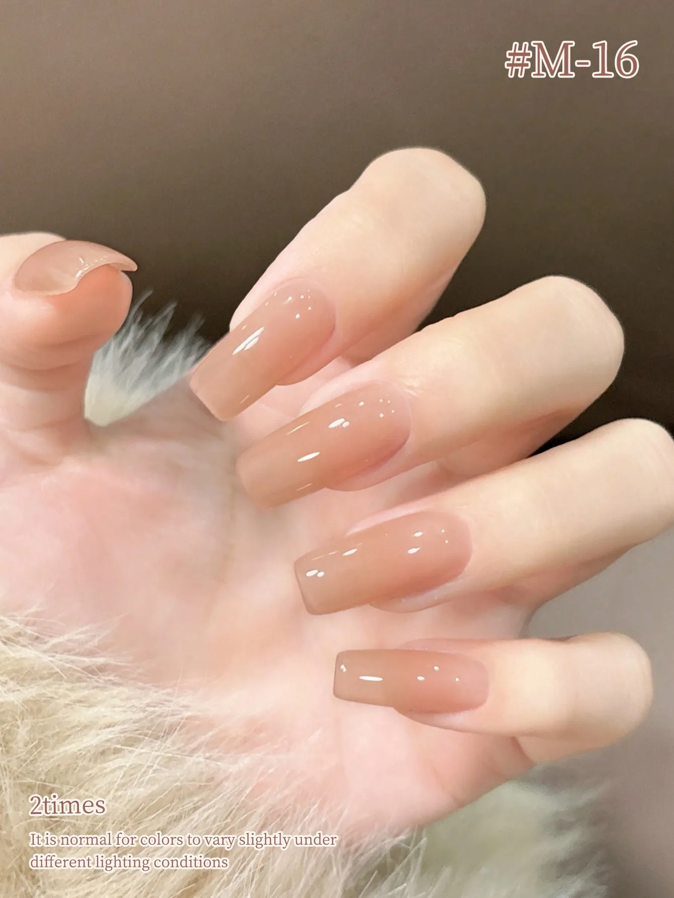 6 Farben 15 ml wässriges Jade-Gel, reiner Nagellack, Gel-Nagel, fügen semi-permanenten Soak Off UV-LED-Konstruktionsgel-Lack hinzu – Detail 6