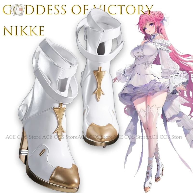 

Костюм на Хэллоуин, женская обувь Goddess Of Victory NIKKE Dorothy, обувь для косплея, ботинки на высоком каблуке, игра disfraz Adulto, одежда в стиле аниме