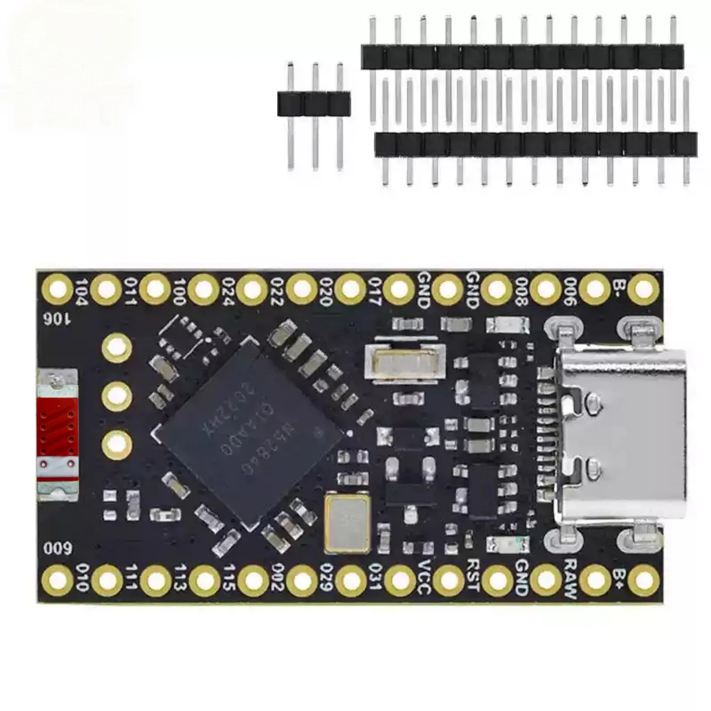 Pro Micro NRF52840 Development Board Bluetooth BLE Arduino Compatible Board Nordic nRF52840 Microcontroller Module for IoT DIY