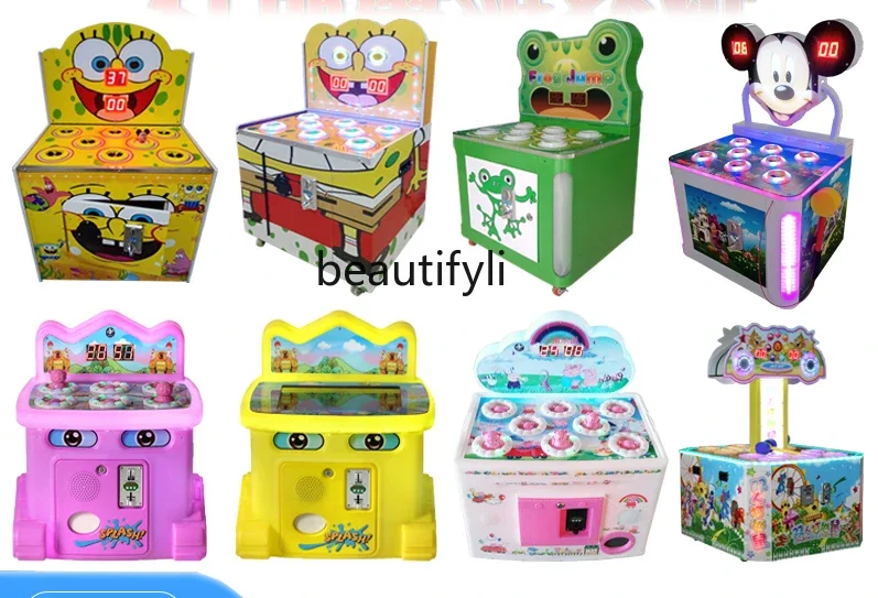 Frog Whac-a-Mole Game Machine Separator Starry Sky Hamster Double Commercial Slot Machine