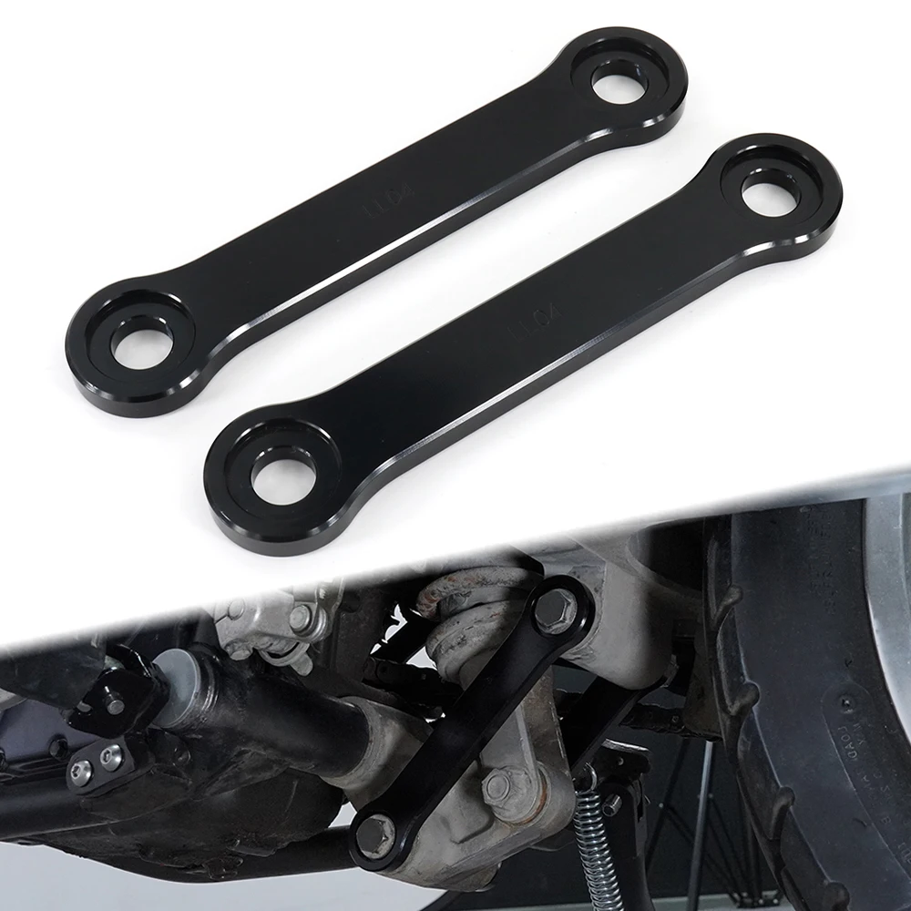 

Fit For Kawasaki KLR650 KLR 650 Linkage Lowering Link Extended Lower Kit CNC Billet Aluminum