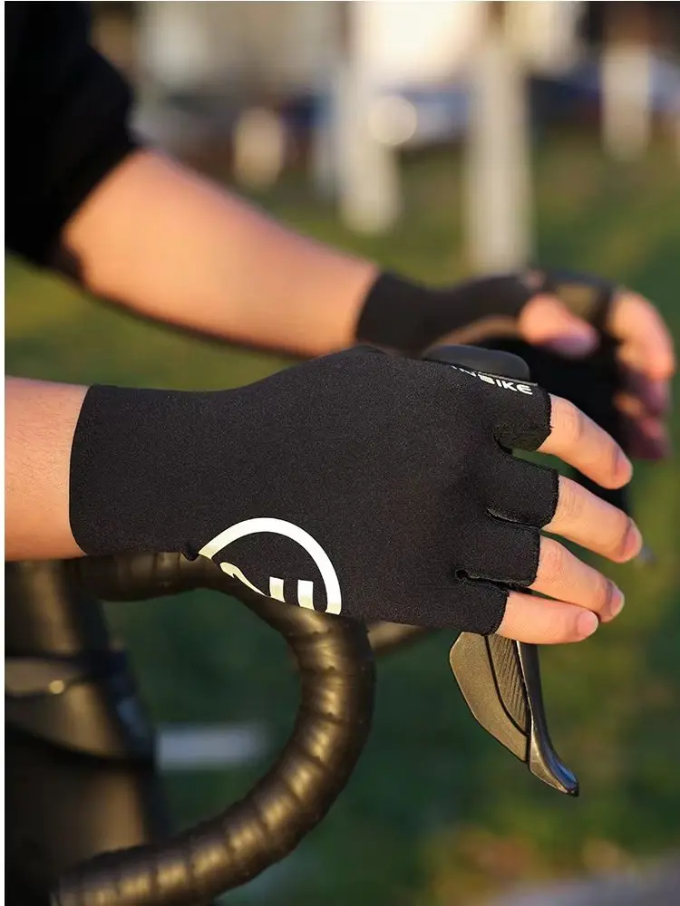 AliExpress INBIKE Cycling Gloves Unisex Summer Shock Absorbing Breathable Half Finger Gloves Outdoor Sports Road Mountain Bike Accessories