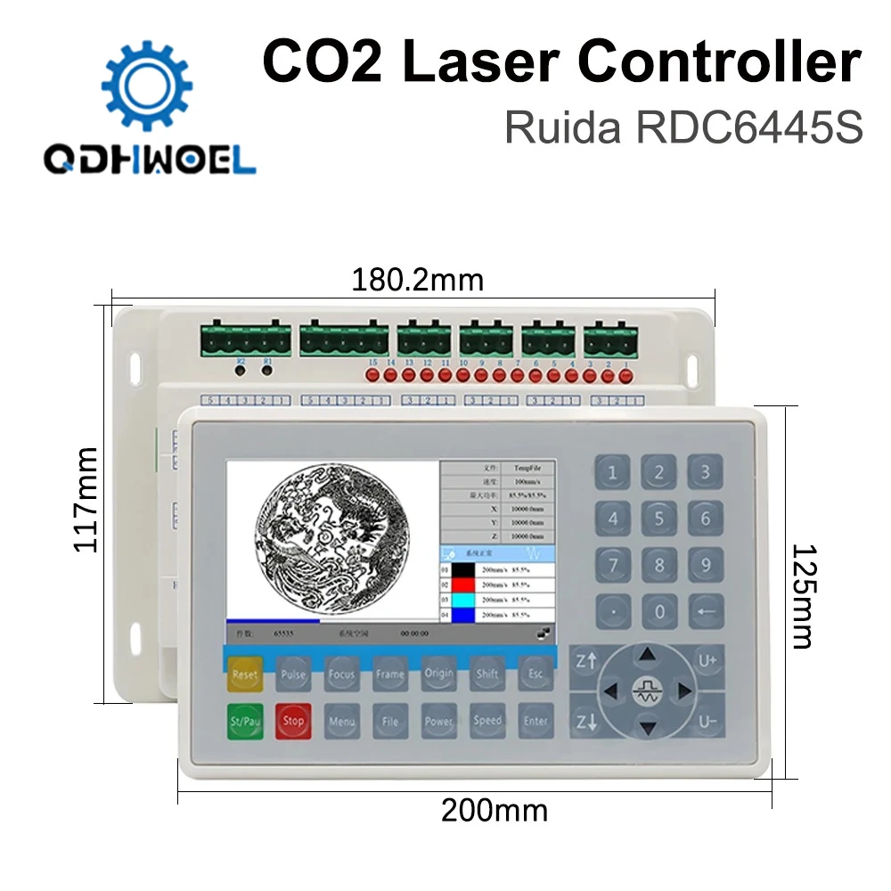 Qdhwo-レーザー切断および彫刻機用のアップグレード,Co2レーザー切断および彫刻機用のアクセサリ,6445g,6445g,6445s,rdc6445g