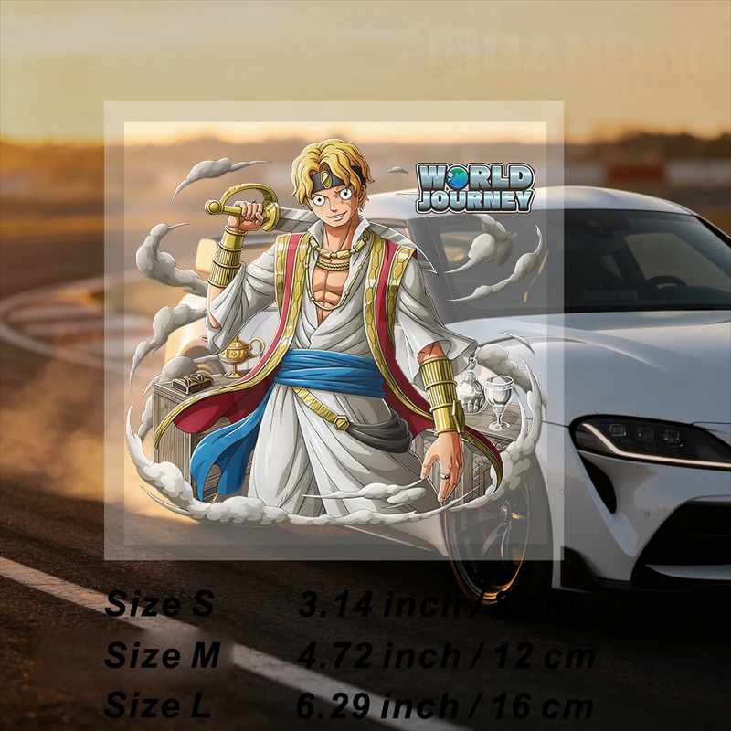 Car Stickers Anime Pirate Vinyl Decal Waterproof Die Cut UV Resistant for Car Window Motorcycle Fuel Tank Auto Decor
