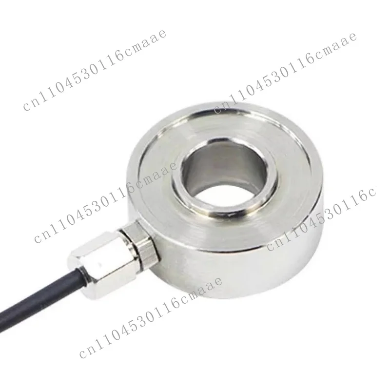 Micro Ring Load Cell Weighing Force Sensor Through Hole for Weight Testing Machine Bolt Pressure Detection Automation 5 10 100KG