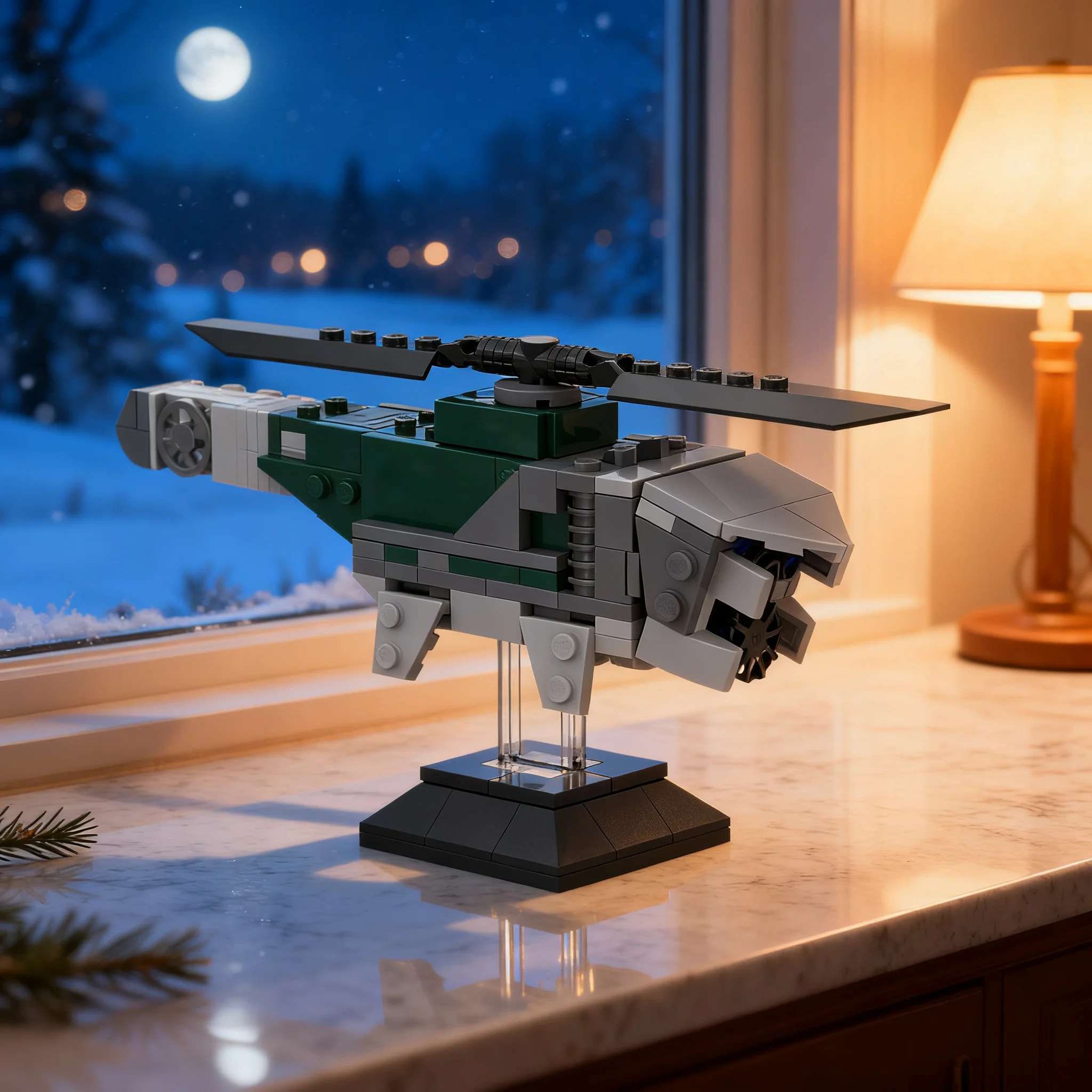 231pcs MOC Rainbow 6 Siege Deimos Death Tracker Model Building Blocks Toy Architecture Christmas Gift Collection Brick Assemble