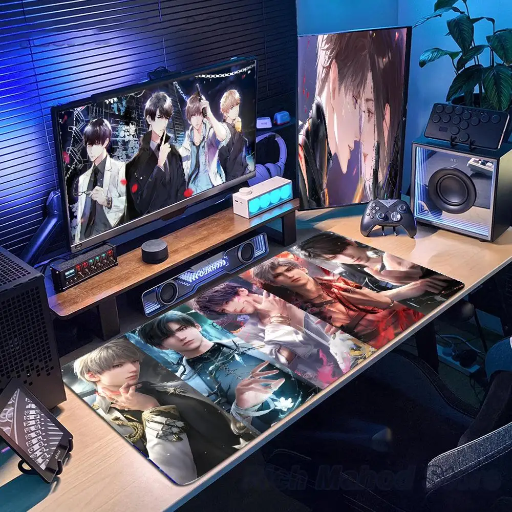 Mr Love Queen's Choice Mouse Pad Mousepad Large Gaming Mouse Pad LockEdge Thickened Computer Keyboard Table Desk Mat