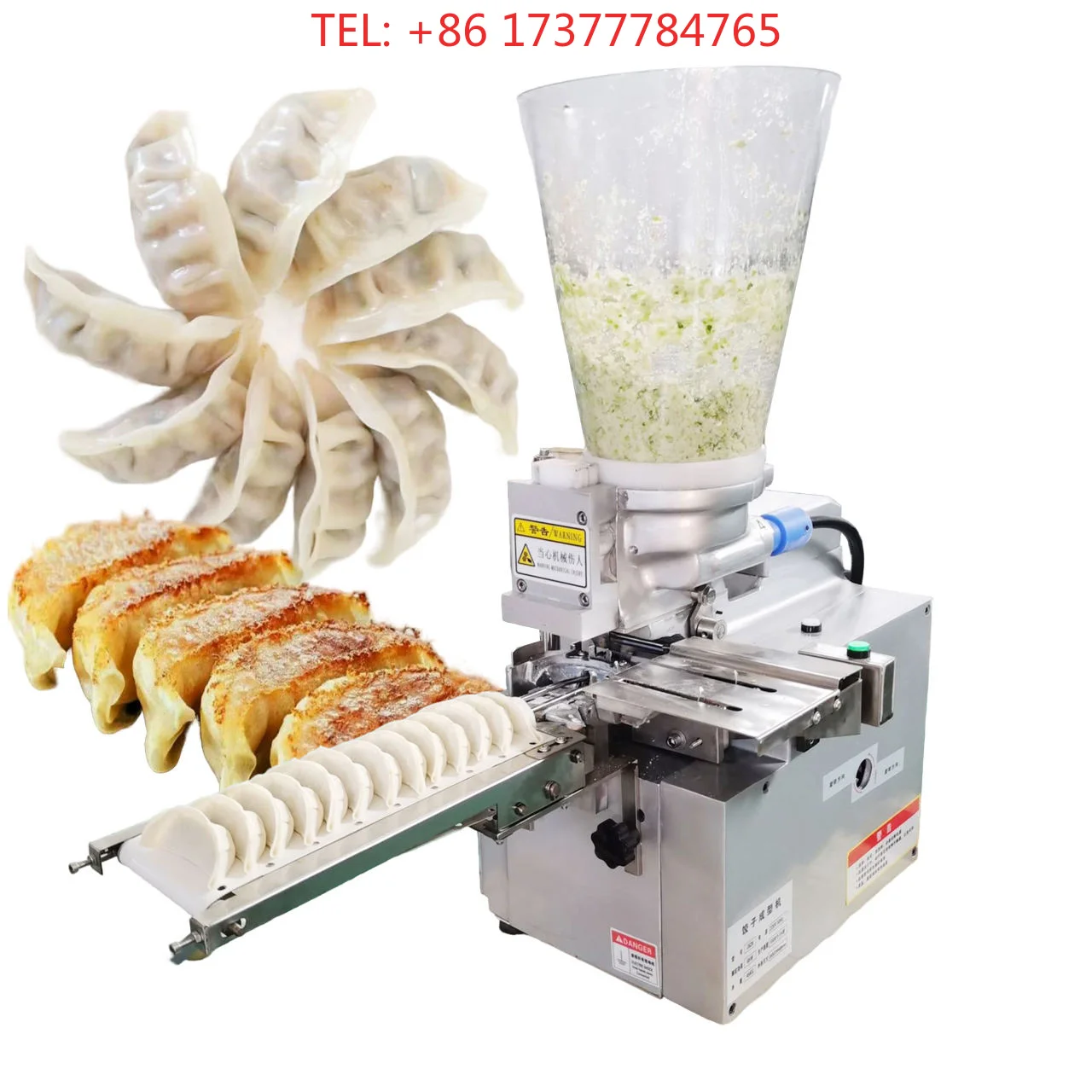 Compact Japanese Gyoza Making Machine Mini Fried Dumpling Pastry Jiaozi Potsticker Samosa Filling Wrapping Maker Top