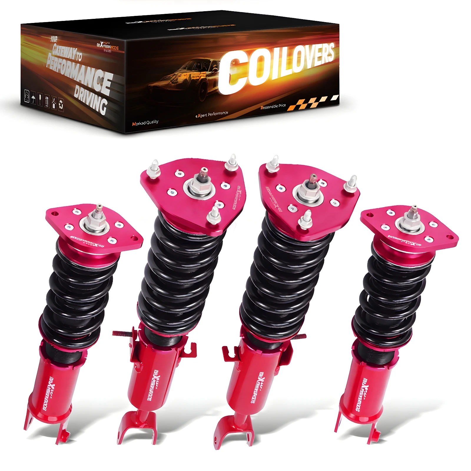 

Coilover Lowering Kit for Nissan 350Z 03-09 Infiniti G35 Coupe/Sedan RWD 03-07