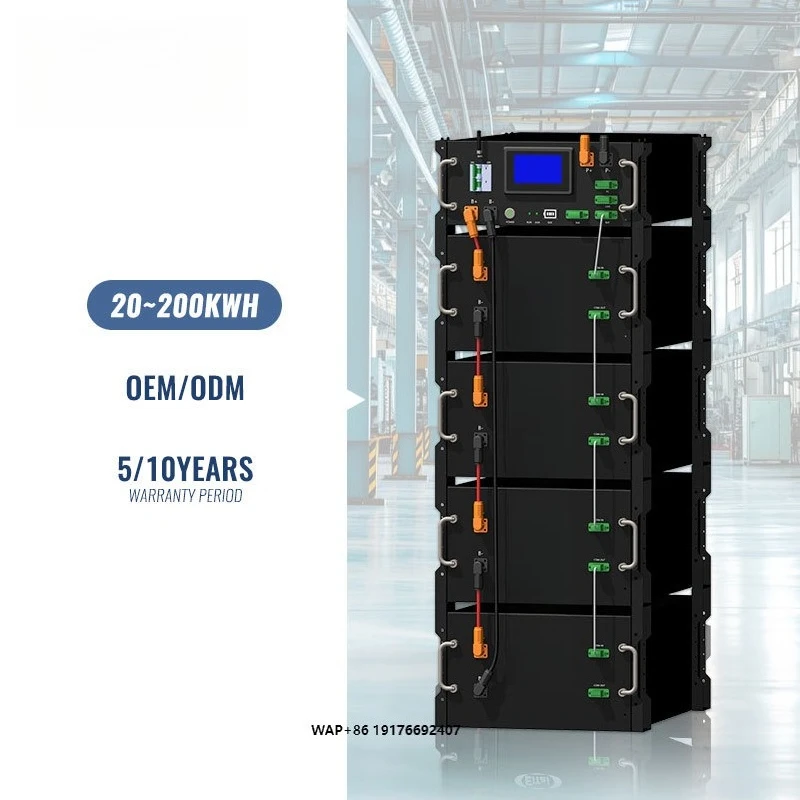 EITAI High Voltage Lifepo4 Battery 100 kWh 80 kWh Solar Storage 51.2V 200Ah Stackable Home Energy System EU Stock Rack Mounted