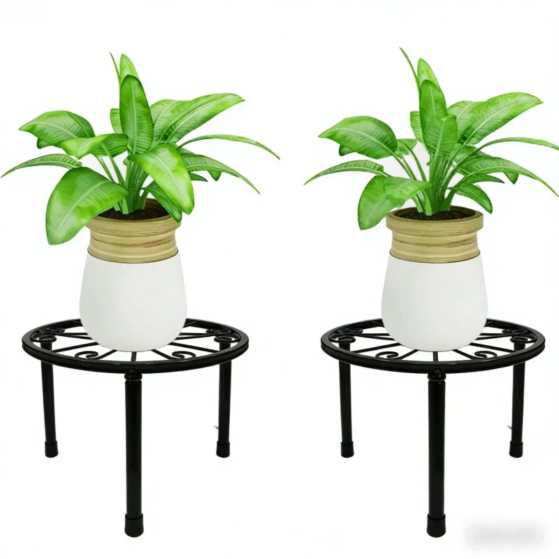 Green Radish Succulent Plant Pot Stand Multi-layer Metal Rust-proof1-2Personalized Balcony Living Room Indoor and Outdoor Suitab