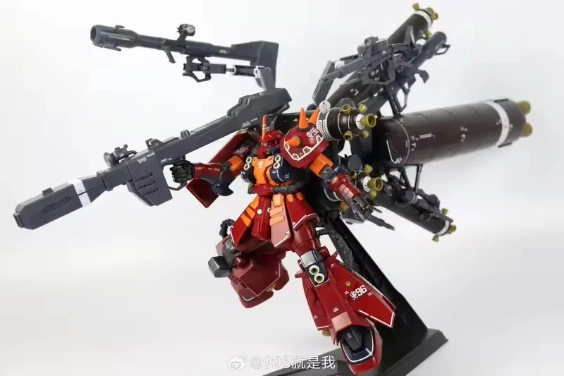 NEW Lane Leien Model ZG-001 ZG-002 MG MS-06R Psycho Zaku Action