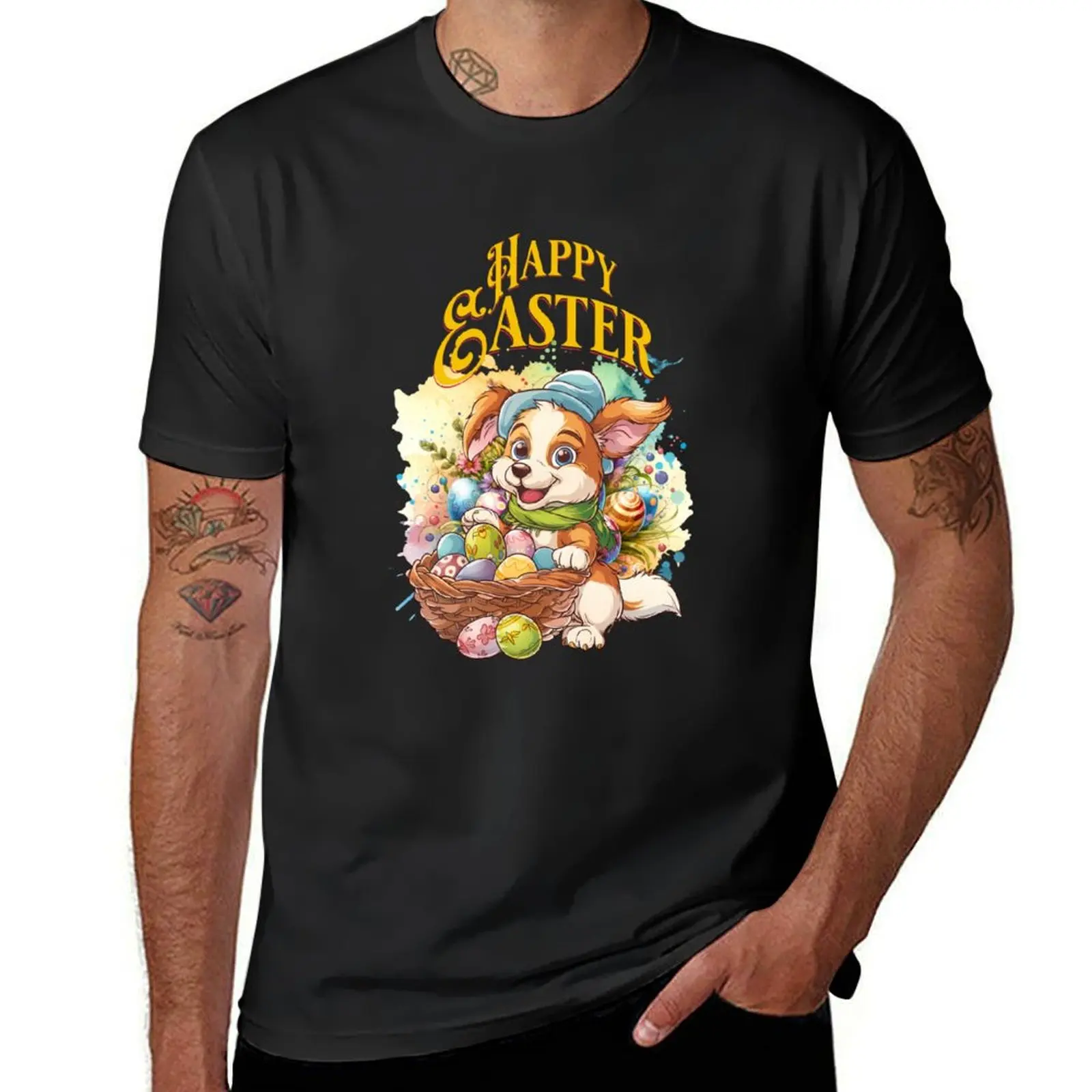 

Easter Renewed: Digital Art for Lasting Love T-Shirt aesthetic clothes hippie clothes designer t shirt men