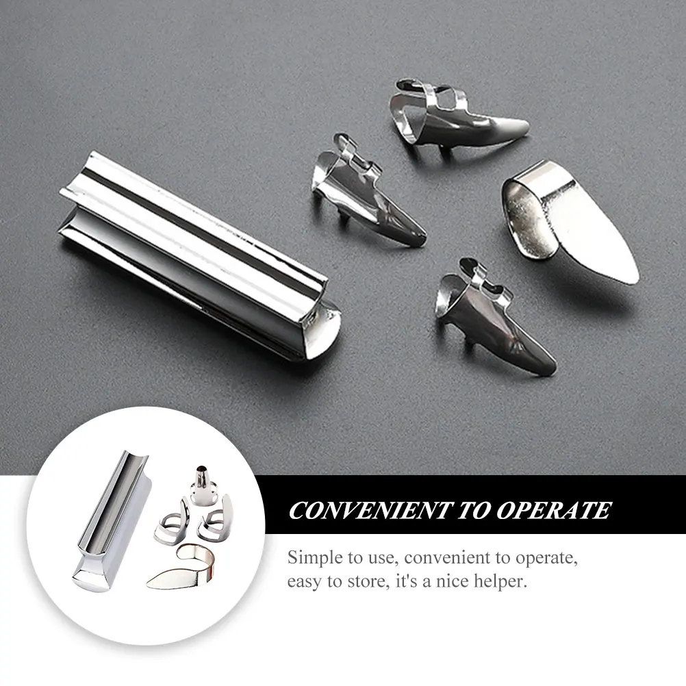 

1 set 1 Set Finger Stick For Electric Professional Accessories Tone Metal Bar Bar Metal Guitar Slide Guitar Slide Stick