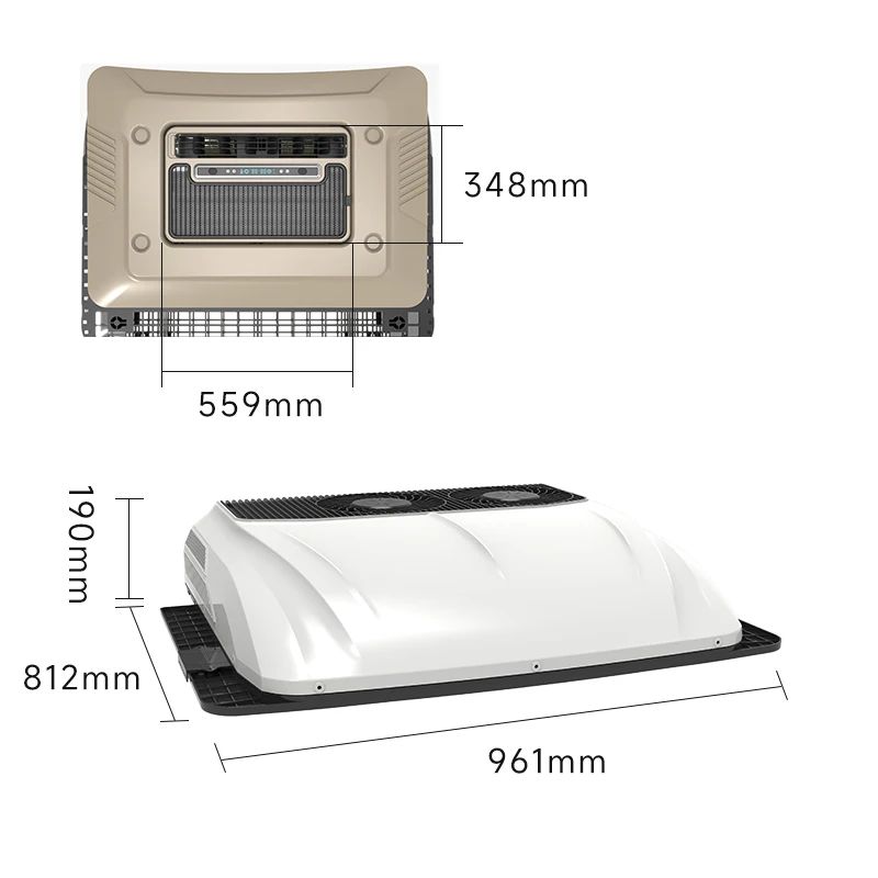

RV Accessories Air Conditioner System Roof top 12v Parking Air Conditioner for Recreation Vehicle