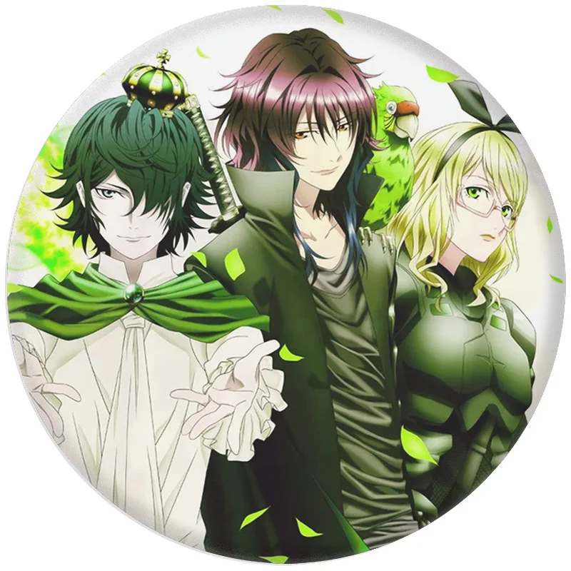 أنيمي K مشروع الأجهزة الطرفية Isana Yashiro تمثال شارة بدبوس كورو اقتراح دبابيس ميكوتو الدعامة حقيبة ملحق تاتارا أوتسوكا اللعب #3