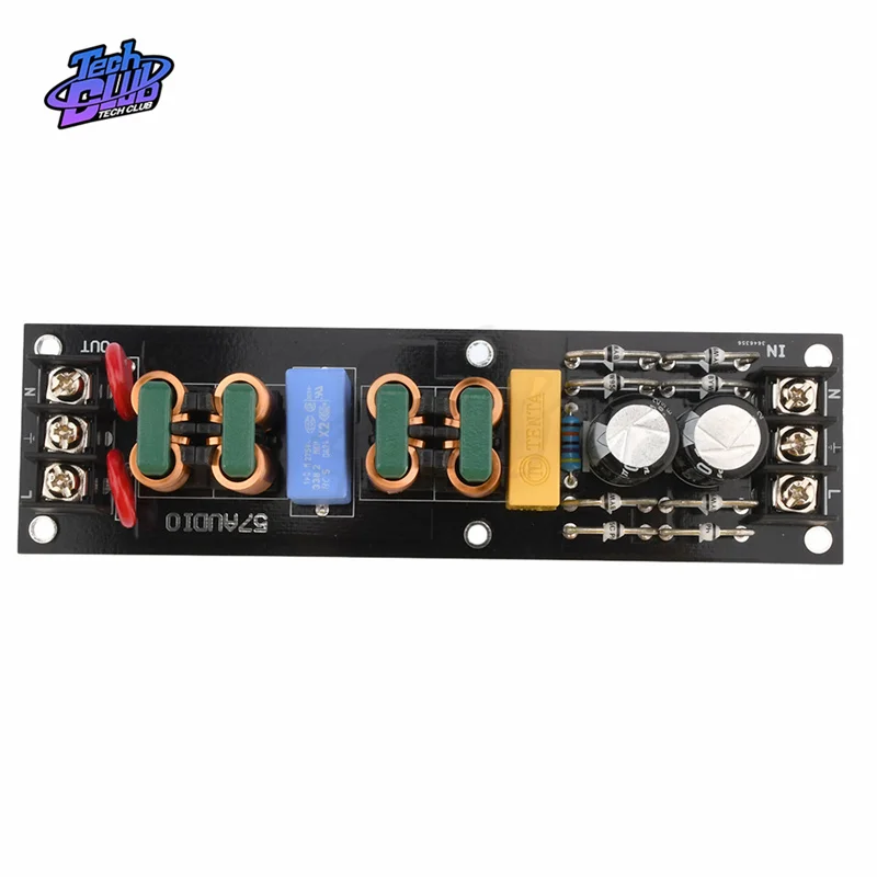 AC 110V-265V 15A Power Purification And Direct Filter Board Module Emi High Frequency Filter Module For Electronic Equipement