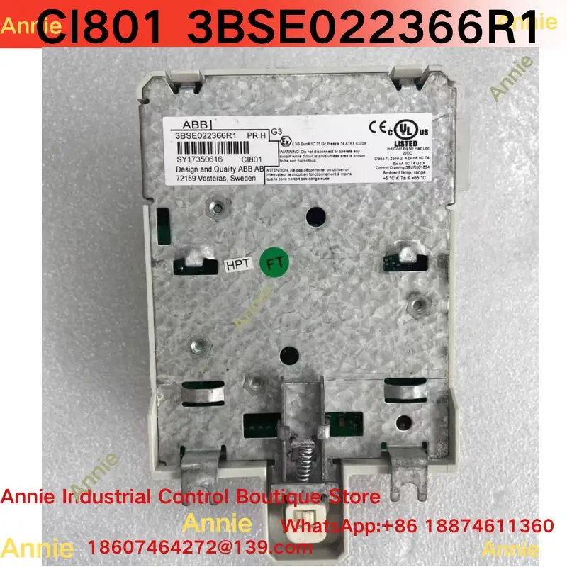 Second-hand test OK Programmable controller communication module CI801 3BSE022366R1