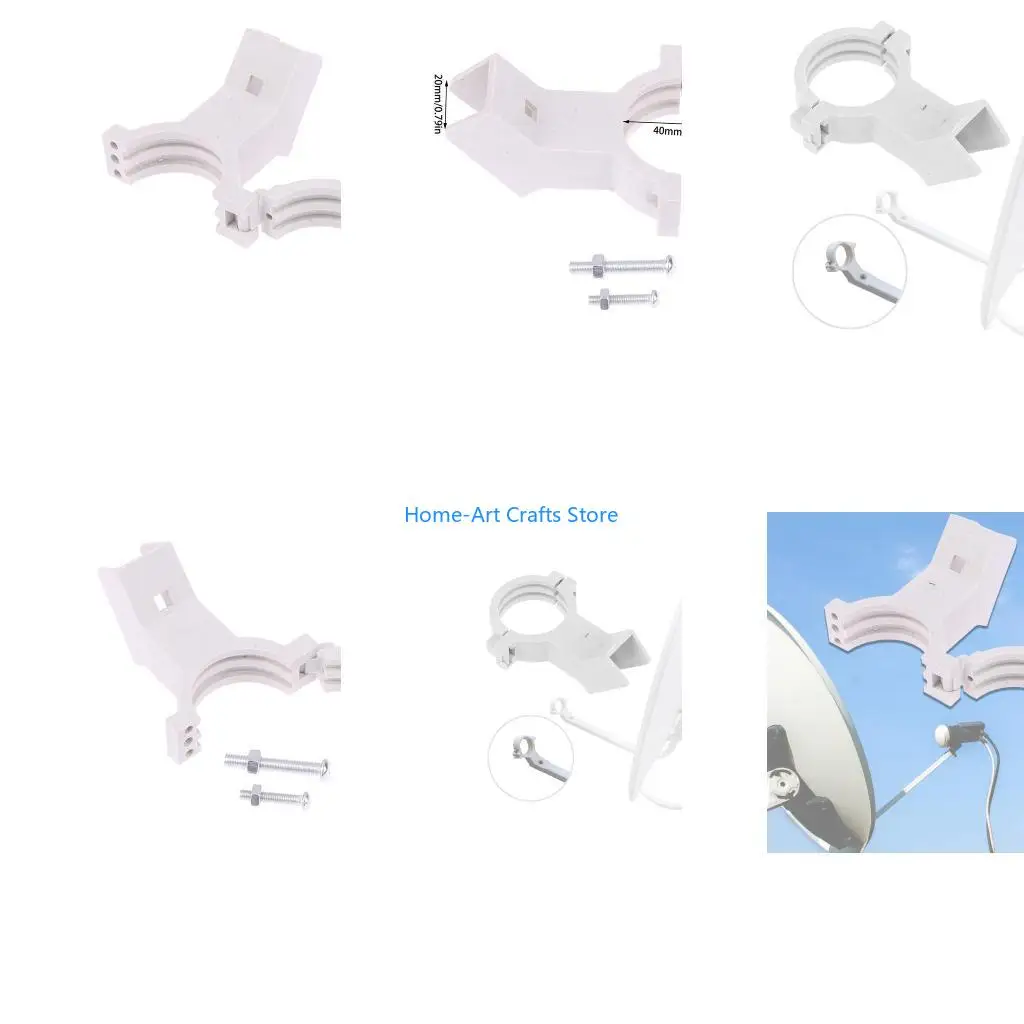 Y3NA High Frequency Head Clamp With Brackets Clinker Thickened for Home Use Ensures Sturdy Reception Daily Use