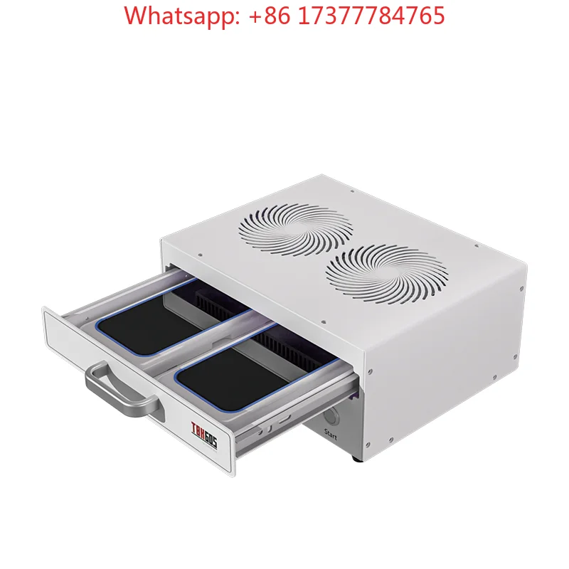Mobile Phone Curved Screen LOCA Curing Device TBK605 48LED UV Repair Light Box Machine