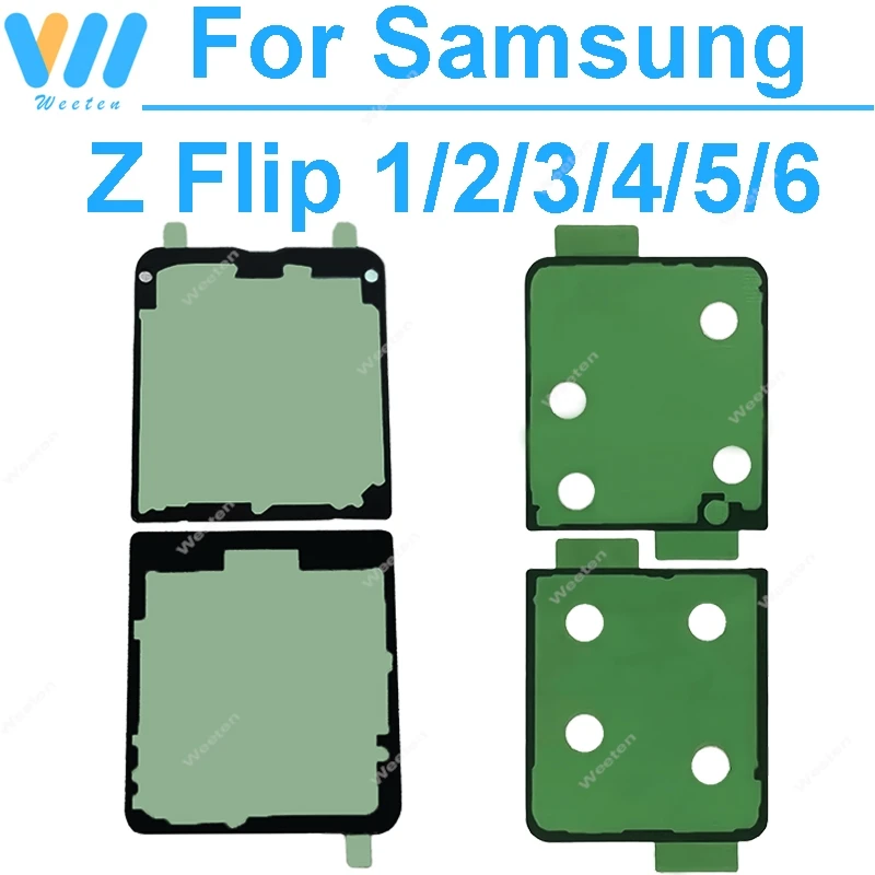 

Задняя наклейка на корпус аккумулятора для Samsung Galaxy Z Flip1 2 3 4 5 6 Z Flip3 Z Flip4 Z Flip5 Z Flip6 4G 5G Запасные части для ремонта