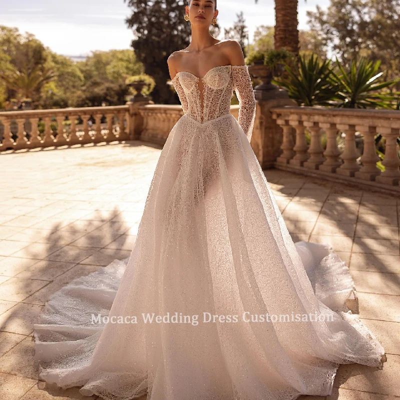 Basque Waist Bridal Belt Aliexpress Satin Corset Basque Waist Long Wedding Dress Solana Ensemble – Elegant Basque