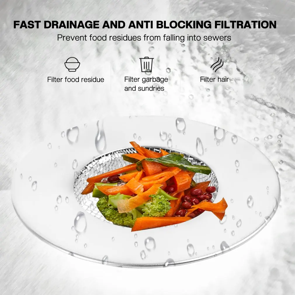 Сетчатый фильтр для раковины, 7,5 см