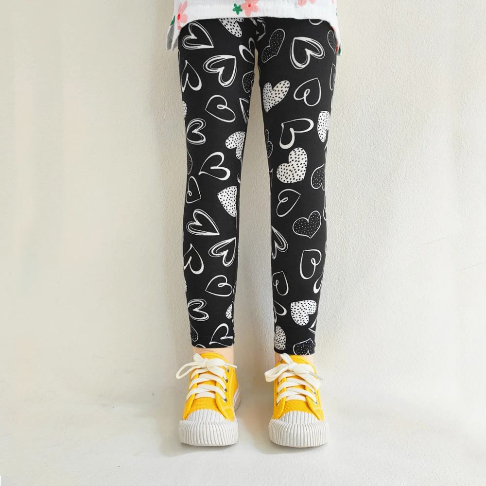 Mädchen Leggings Mode Cartoon Enge Hosen Frühling und Herbst Baby Mädchen Slim Fit Blumen Leggings Sommer Kinder Hosen – Detail 6