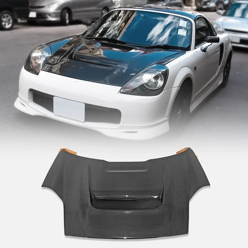 

For 99-07 Toyota MR-S W30 V Type Hood | Vented Design for Cooling | High-Quality Aluminum/ABS | Direct Fitment | Easy Installati