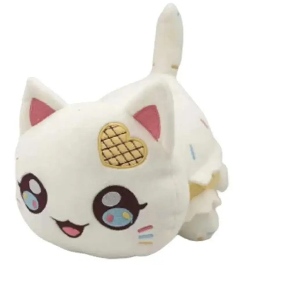 Aphmau Meows gatto peluche morbido Meemeow farcito ciambella gatto peluche Kawaii French Fry Cheeseburger cibo peluche bambola regali di compleanno